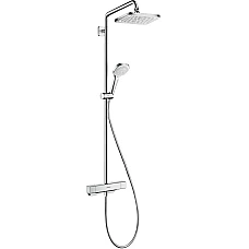 Душевая система 1jet EcoSmart с термостатом HANSGROHE Croma E Showerpipe 280 27660000