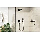 Смеситель скрытого монтажа на 2 функции Hansgrohe DuoTurn E 75417670 Matt Black