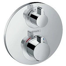 Термостат з запірним/переключающим вентилем HANSGROHE ECOSTAT S 15758000 