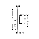 Термостат скрытого монтажа Hansgrohe Ecostat Comfort E 1 функция 33710000 хром