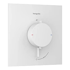 Термостат прихованого монтажу Hansgrohe Ecostat Comfort E 1 функція 33710700 білий матовий