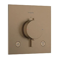 Термостат прихованого монтажу Hansgrohe Ecostat Comfort E 2 функції 33711140 бронза