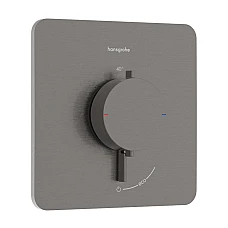 Термостат прихованого монтажу Hansgrohe Ecostat Comfort Q 1 функція 33712340 чорний матовий хром