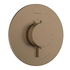 Термостат прихованого монтажу Hansgrohe Ecostat Comfort S 1 функція 33714140 бронза