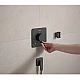 Термостат скрытого монтажа HANSGROHE Ecostat Comfort Q на 2 функции 33713340 черный хром