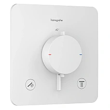 Термостат прихованого монтажу	HANSGROHE Ecostat Comfort Q на 2 функції 33713700 білий