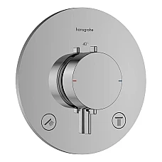 Термостат скрытого монтажа Hansgrohe Ecostat Comfort S 2 функции 33715000 хром