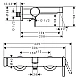 Змішувач для ванни Matt White HANSGROHE Finoris 76420700