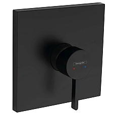 Змішувач прихованого монтажу для душу, верхня частина Matt Black HANSGROHE Finoris 76615670