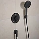 Шланговое подключение Hansgrohe FixFit Fine S с обратным клапаном 28882670 черный матовый