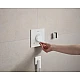 Шлангове під'єднання Hansgrohe FixFit Fine Е зі зворотнім клапаном 28883700 білий матовий