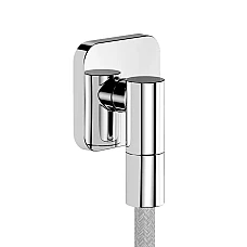 Шлангове під'єднання Hansgrohe FixFit Fine Q зі зворотнім клапаном 28884000 хром