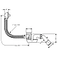 Сифон для ванни HANSGROHE FLEXAPLUS 58140180