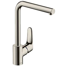 Смеситель для кухни HANSGROHE Focus 31817800 сталь ламинарная струя