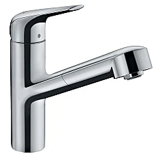Смеситель для кухни с выдвижным изливом HANSGROHE M427-H150 71814000