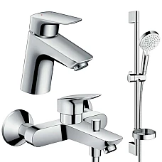 Набор смесителей для ванны HANSGROHE Logis 70 1222019 3-в-1