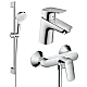Набор смесителей для ванной Hansgrohe Logis 20240003 хром