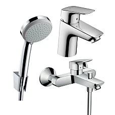 Набір змішувачів для ванни Hansgrohe Logis 20240011