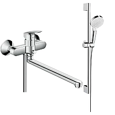 Набір змішувачів для ванни 2в1 Hansgrohe Logis 20240016