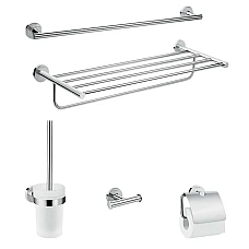 Комплект 5в1 хромований Hansgrohe Logis Universal 41728000