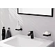 Одноважільний змішувач для раковини 70 без push-open Hansgrohe Logis 71071670 Matt Black