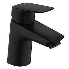 Одноважільний змішувач для раковини 70 без push-open Hansgrohe Logis 71071670 Matt Black
