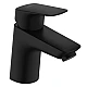 Одноважільний змішувач для раковини 70 без push-open Hansgrohe Logis 71071670 Matt Black