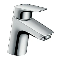Смеситель для раковины push-open Hansgrohe Logis 71077000 хром