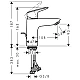 Смеситель для раковины HANSGROHE Logis 71102000