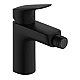 Однорычажный смеситель для биде pop-up 100 Hansgrohe Logis 71200670 Matt Black