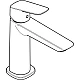 Смеситель однорычажный без push-open для раковины Fine 110 Hansgrohe Logis 71253670 Matt Black