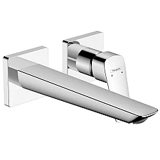 Змішувач для умивальника зі стіни прихованого монтажу Chrome HANSGROHE Logis 205 Fine 71256000