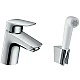 Змішувач для раковини HANSGROHE Logis 71290000 з гігієнічним душем