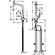 Змішувач кухонний з витяжним виливом 2jet Sbox HANSGROHE Metris Select 320 Stainless Steel 73816800