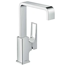 Змішувач для умивальника (ручка Loop) поворотний гарнітура push-open HANSGROHE Metropol 230 74511000