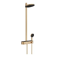 Душова система 2jet термостат EcoSmart Pulsify S Hansgrohe 24241140 Brushed Bronze