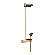Душова система 2jet термостат EcoSmart Pulsify S Hansgrohe 24241140 Brushed Bronze