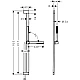 Душовий набір 100 1jet EcoSmart зі штангою 65 см Pulsify S Hansgrohe 24372700 Matt White