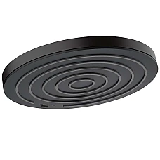 Верхній душ Matt Black Hansgrohe Pulsify 260 1jet EcoSmart 24141670