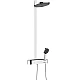 Душова система 2jet EcoSmart 400 Chrome HANSGROHE Pulsify Showerpipe 260 24241000