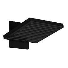 Верхний душ 260 2jet EcoSmart с креплением к стене Hansgrohe Pulsify E 24351670 Matt Black
