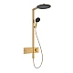 Душова система Hansgrohe Raindance Alive S 300 1jet EcoSmart з ShowerSelect Comfort 24583140 бронза