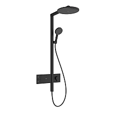 Душевая система Hansgrohe Raindance Alive S 300 1jet с ShowerSelect Comfort 24582670 черный матовый