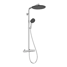 Душевая система с термостатом Hansgrohe Raindance Alive S Puro 300 1jet Ecostat Element 24592000 хром