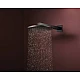 Душевая система с термостатом Hansgrohe Raindance Alive S Puro 300 1jet EcoSmart Ecostat Element 24593340 черный матовый хром