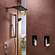 Душевой набор Hansgrohe Raindance Alive Select S Ecosmart со стойкой Unica E Puro 90 24601000 хром