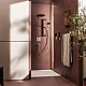 Душевой набор Hansgrohe Raindance Alive Select S Ecosmart со стойкой Unica E Puro 90 24601000 хром