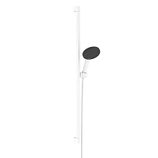 Душевой набор Hansgrohe Raindance Alive Select S Ecosmart со стойкой Unica E Puro 90 24601700 белый матовый