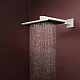 Верхній душ з тримачем Hansgrohe Alive Q 210/340 2jet EcoSmart 24551700 білий матовий