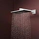 Верхній душ з тримачем Hansgrohe Alive Q 210/340 2jet EcoSmart 24551700 білий матовий